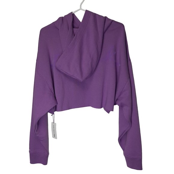 NWT Chloe x Halle Purple Hoodie Size M - Picture 7 of 15